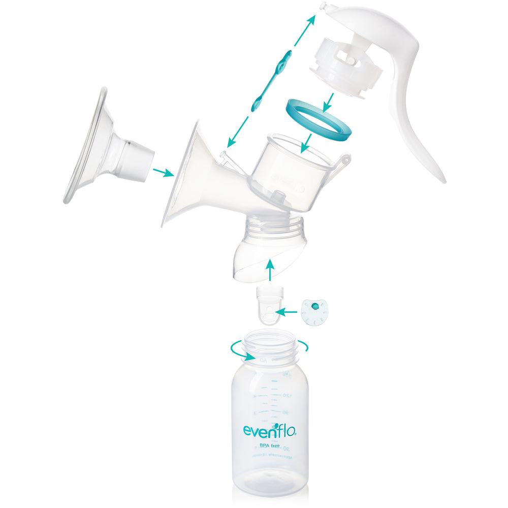 Evenflo Feeding Occasional Use Manual Breast Pump