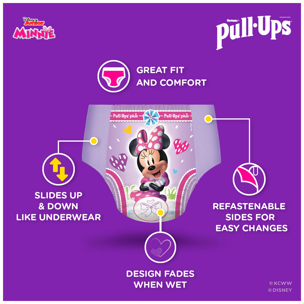 Pull-Ups Girls' Learning Designs Training Pants, 12-24M, 150 Ct