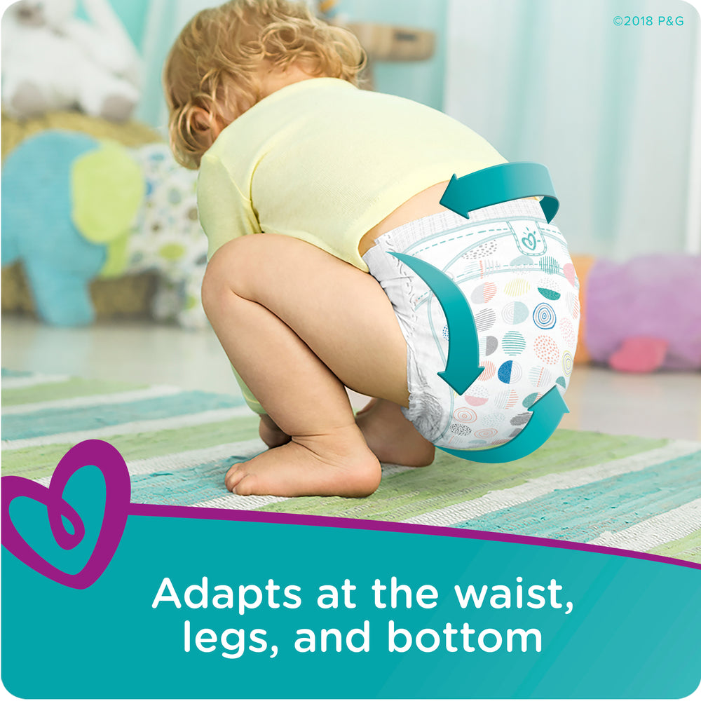 Pampers Cruisers Active Fit Diapers, Size 5, Bonus Pack 112 Ct