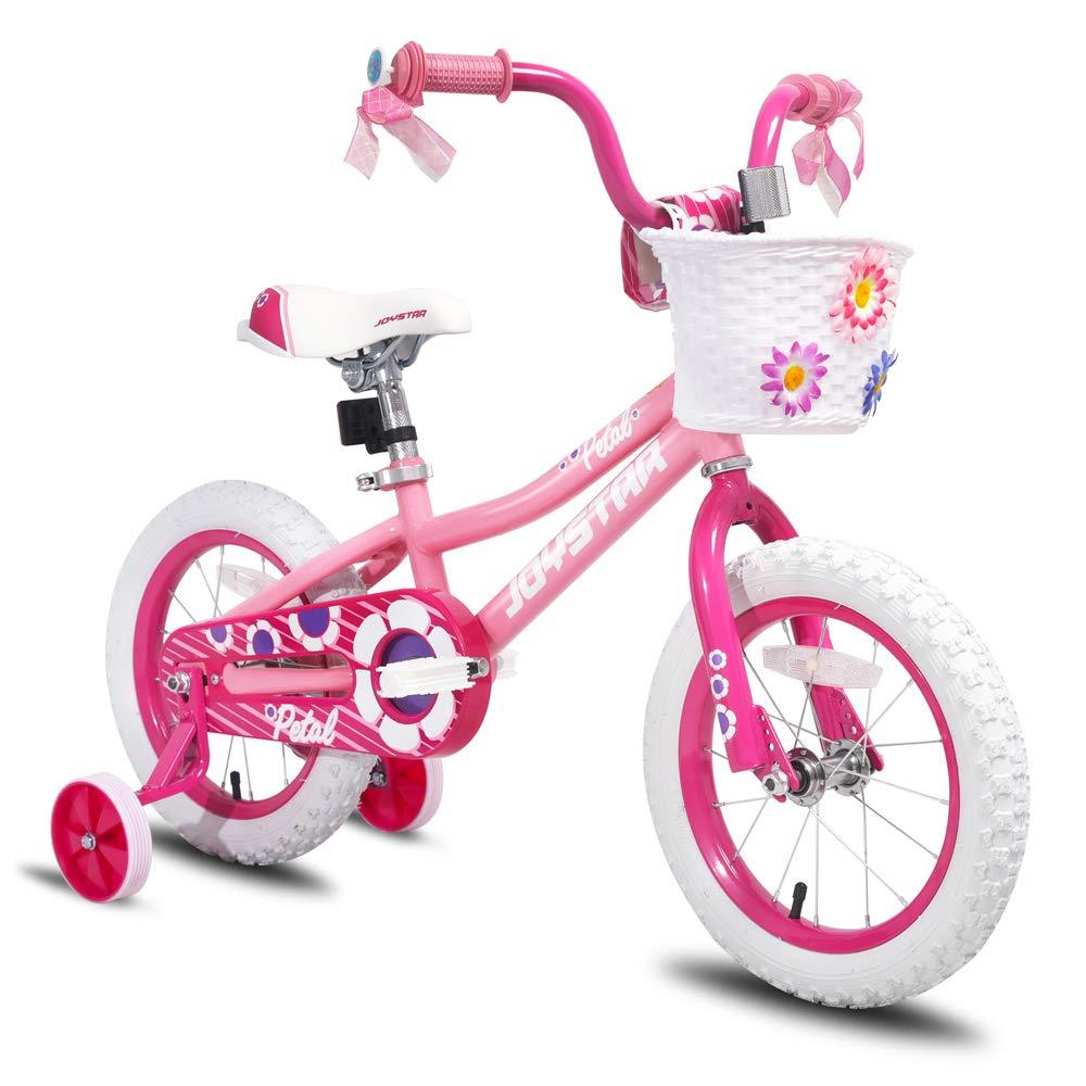 JOYSTAR 14 Inch Kids Bike with Training Wheels for 2-7 Years Old Girls 32