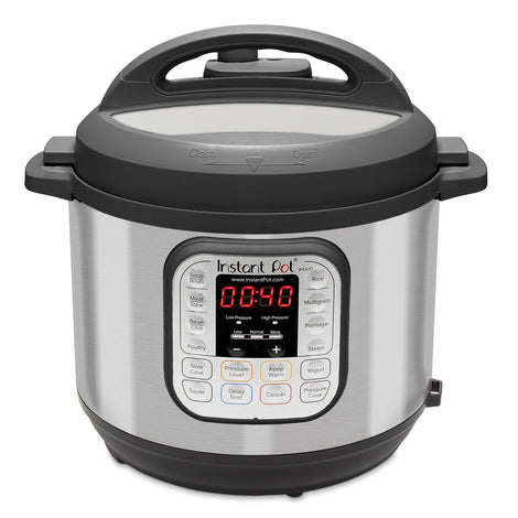Instant Pot DUO60 6-Quart 7-in-1 Multi-Use Programmable Pressure Cooker, Slow Cooker, Rice Cooker, Sauté, Steamer, Yogurt Maker and Warmer
