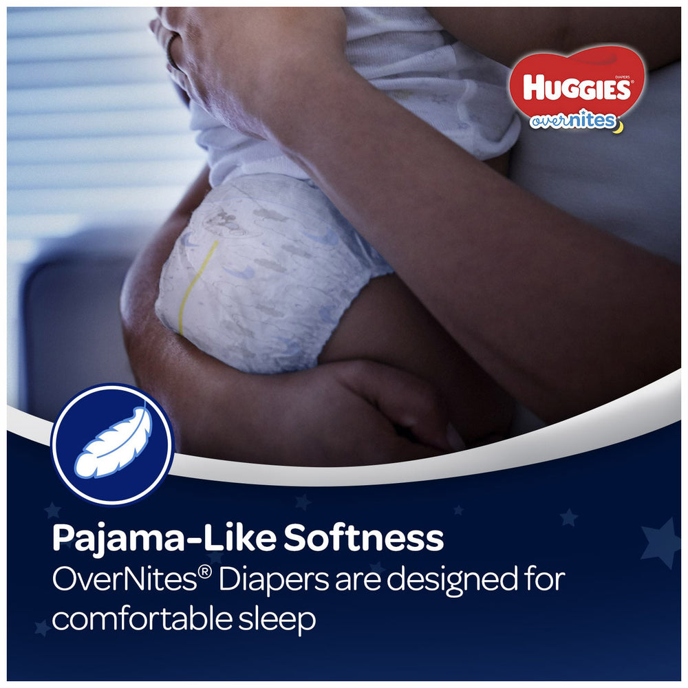 Huggies Overnites Nighttime Diapers, Size 6, 48 Ct, Giga Jr Pack