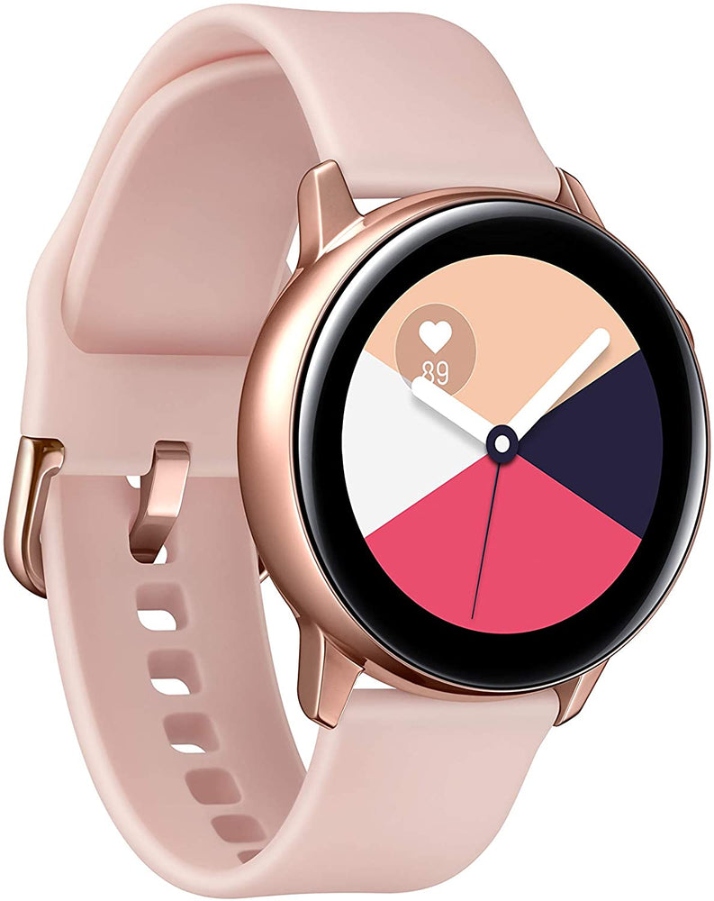 Samsung Galaxy Watch Active (40mm, GPS, Bluetooth), Rose Gold - US Version