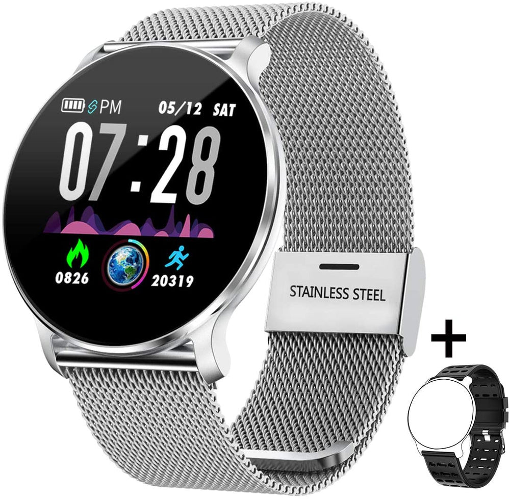 Tagobee Fitness Tracker TB11, Smart Watch IP68 Waterproof Activity Tracker, with Heart Rate Monitor, Blood Pressure Monitor, Pedometer, Calorie Counter Sports Fitness Watches for Men Women