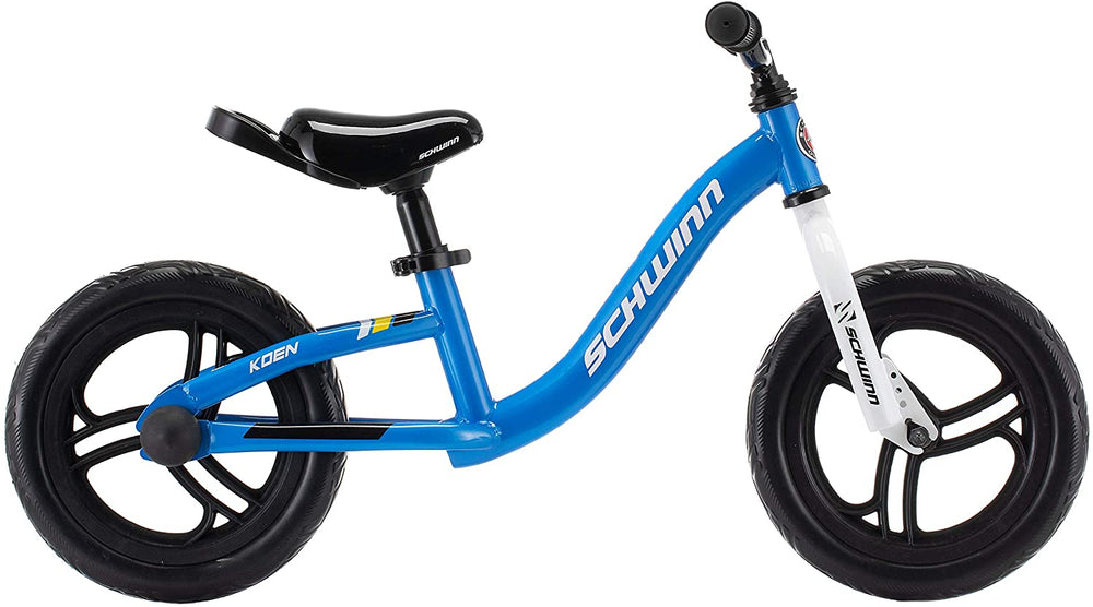 Schwinn Koen Boys Bike for Toddlers and Kids, 12, 14, 16, 18, 20 inch Wheels for Ages 2 Years and Up, Red, Blue or Black, Balance or Training Wheels, Adjustable Seat