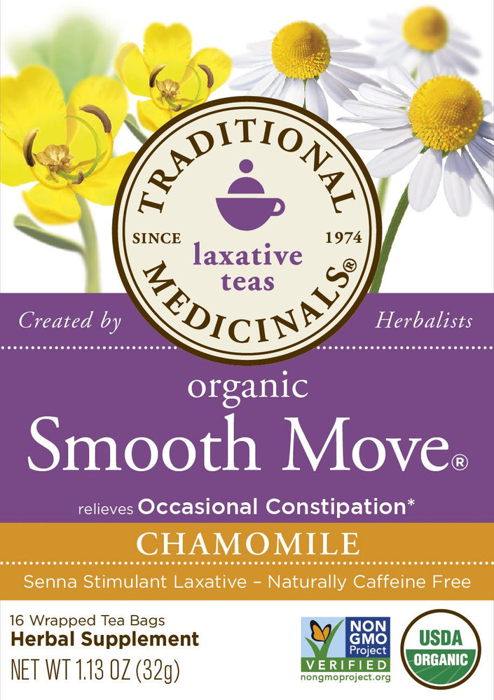 Traditional Medicinals Organic Smooth Move Chamomile 16 Ct