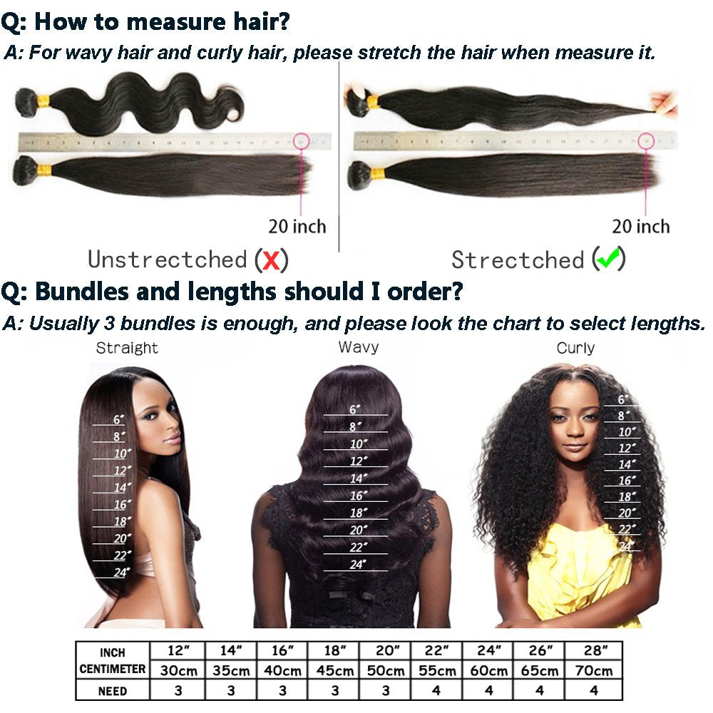 Brazilian Deep Wave Bundles With Closure 100% Virgin Human Hair 4 Bundles With Closure Free Part Unprocessed Short Bob Curly Hair Bundles With Closure Natural Black Color (10 10 10 10 with 8)