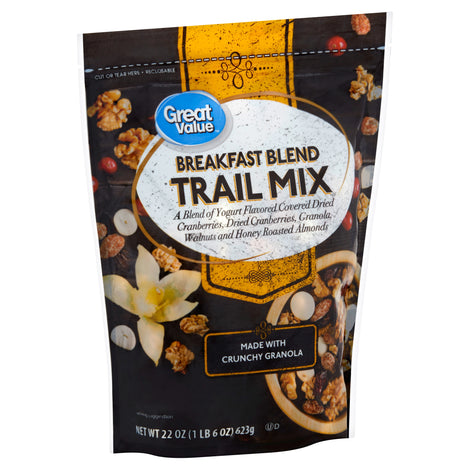 Great Value Breakfast Blend Trail Mix, 22 oz