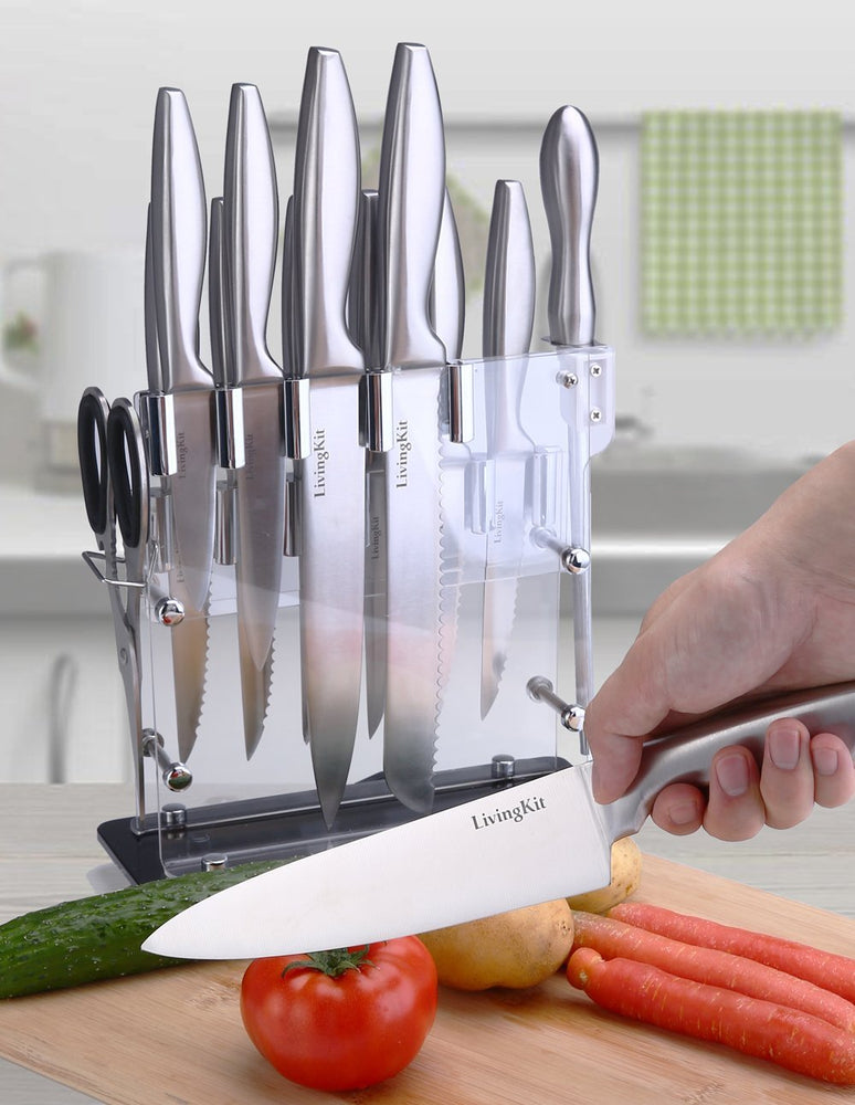 LivingKit Farberware Kitchen Knife Cutlery Set-14 Piece Steak Knives set