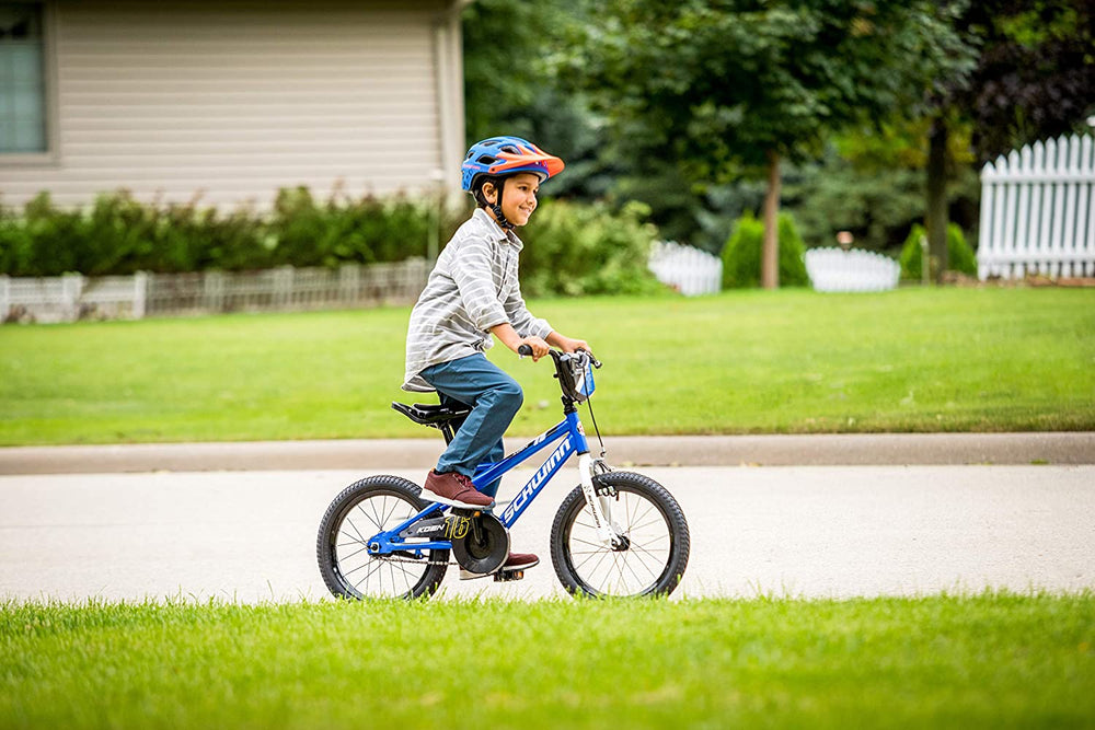 Schwinn Koen Boys Bike for Toddlers and Kids, 12, 14, 16, 18, 20 inch Wheels for Ages 2 Years and Up, Red, Blue or Black, Balance or Training Wheels, Adjustable Seat