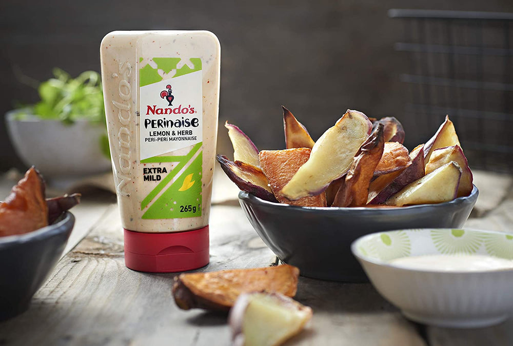 Nandos Original Perinaise - Flavored Mayonnaise Spread & Dressing - Gluten Free - 8.6 fl oz (3 Pack)