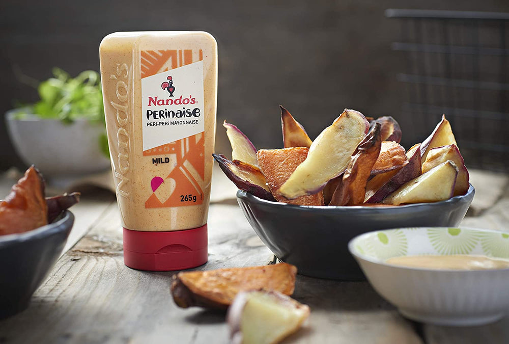 Nandos Original Perinaise - Flavored Mayonnaise Spread & Dressing - Gluten Free - 8.6 fl oz (3 Pack)