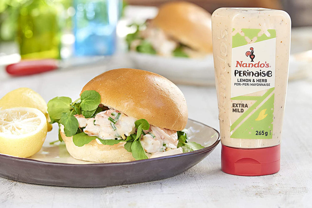 Nandos Original Perinaise - Flavored Mayonnaise Spread & Dressing - Gluten Free - 8.6 fl oz (3 Pack)