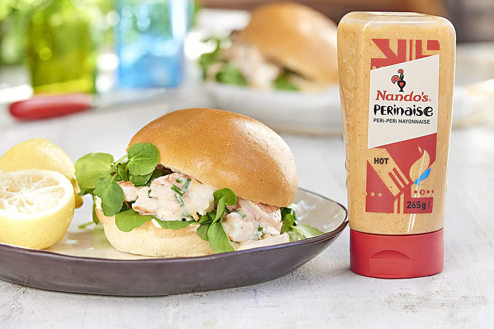 Nandos Original Perinaise - Flavored Mayonnaise Spread & Dressing - Gluten Free - 8.6 fl oz (3 Pack)