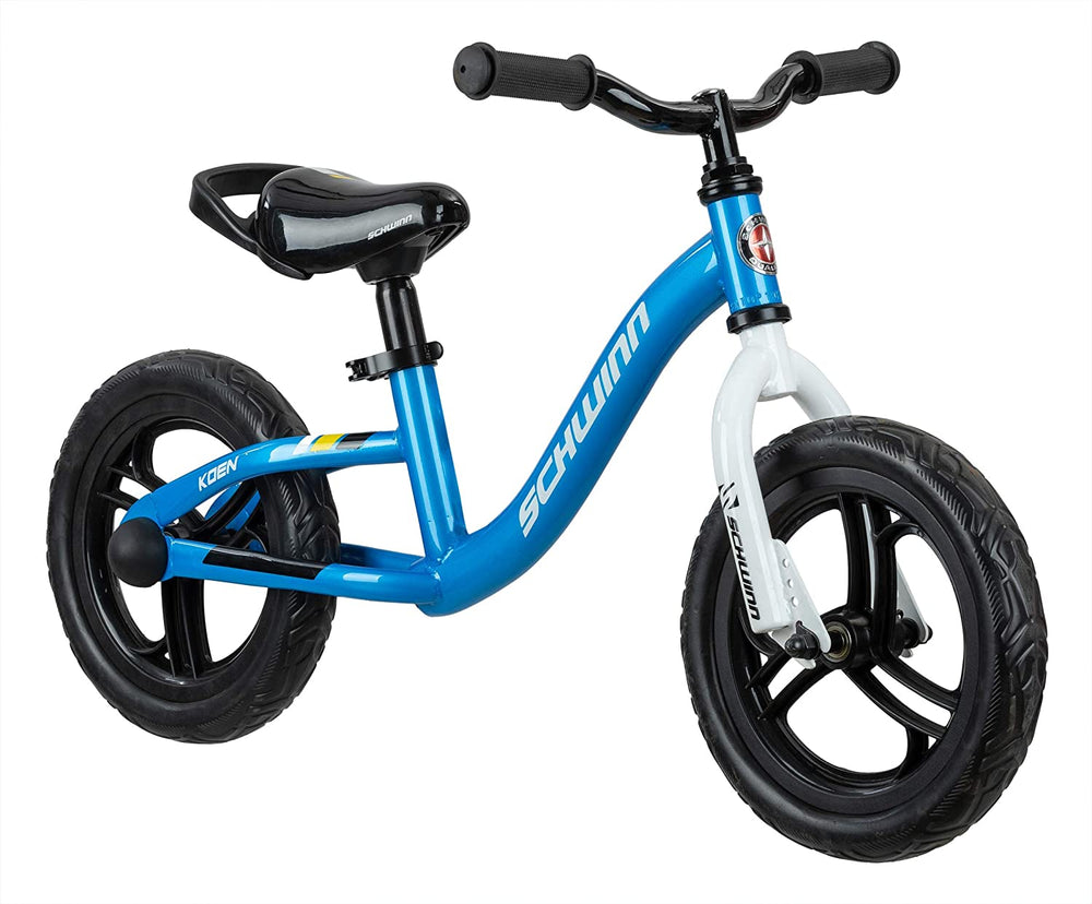 Schwinn Koen Boys Bike for Toddlers and Kids, 12, 14, 16, 18, 20 inch Wheels for Ages 2 Years and Up, Red, Blue or Black, Balance or Training Wheels, Adjustable Seat