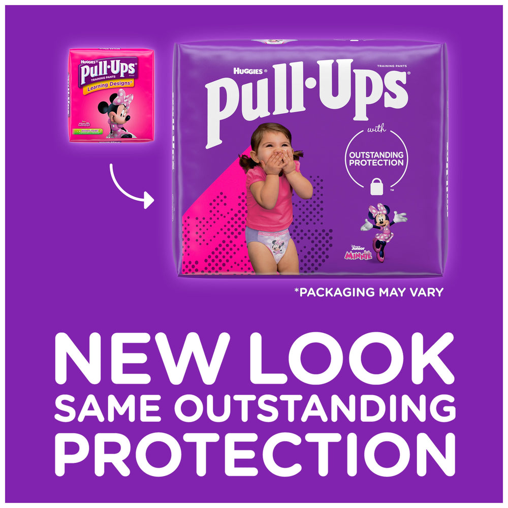 Pull-Ups Girls' Learning Designs Training Pants, 3T-4T, 84 Ct