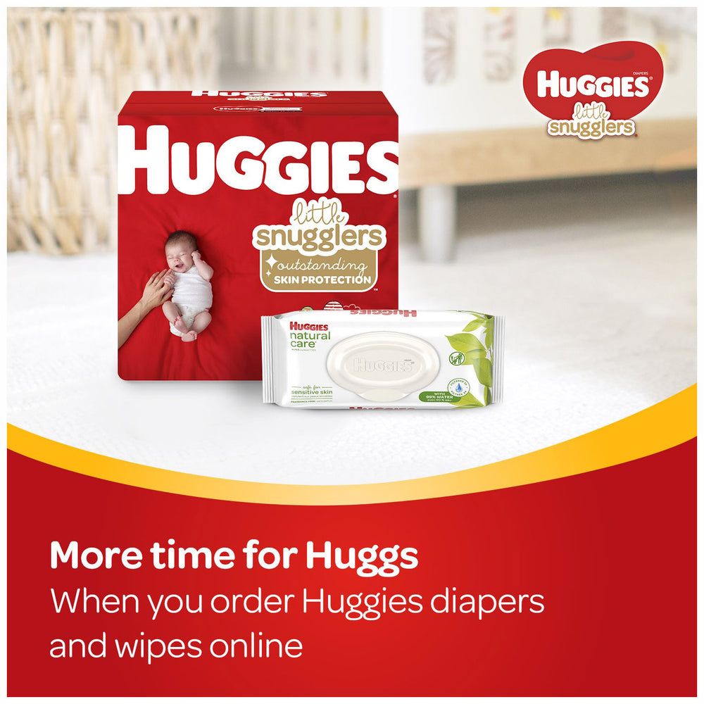 Huggies Little Snugglers Baby Diapers, Size 1, 198 Ct, Economy Plus Pack