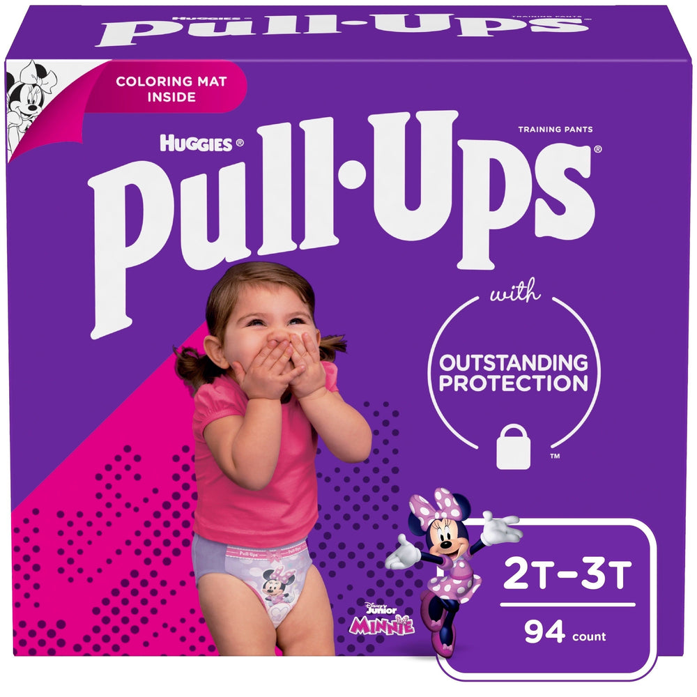 Pull-Ups Girls' Learning Designs Training Pants, 2T-3T, 94 Ct