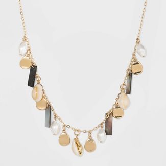 Shell Statement Necklace - A New Day™