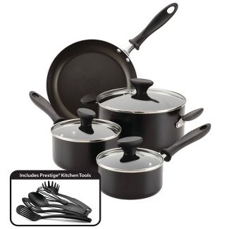 Farberware Reliance 12pc Nonstick Cookware Set Aluminum