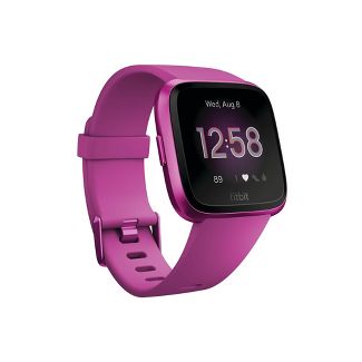 Fitbit Versa Lite Smartwatch with Small & Large Band - Mulberry