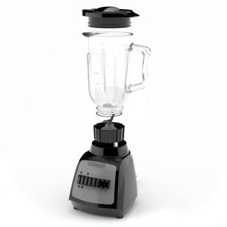 BLACK+DECKER Power Blender with Grinder Attachment - Black