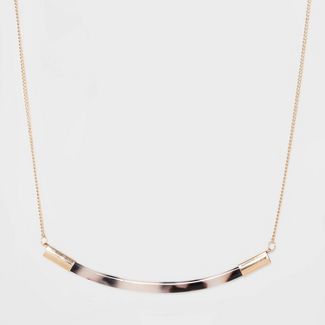 Half Moon Acrylic Necklace - A New Day™