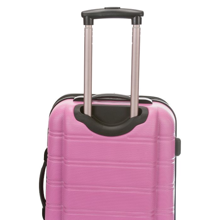 Rockland Melbourne 3pc ABS Spinner Luggage Set