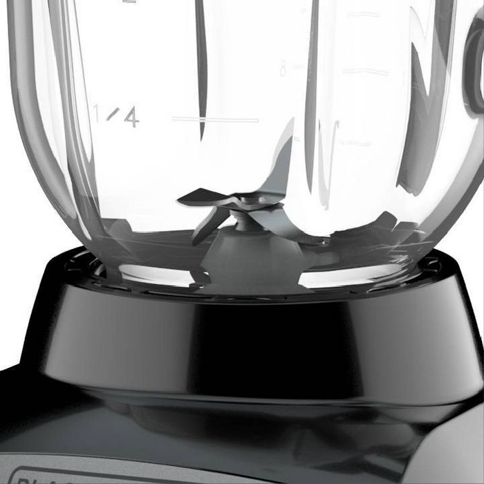 BLACK+DECKER Power Blender with Grinder Attachment - Black