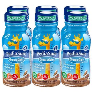 PediaSure Grow & Gain Kid's Nutritional Shake - Chocolate - 48 fl oz Total Pack of 6