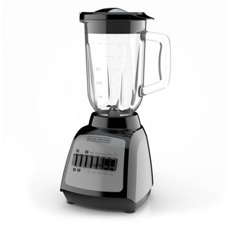 BLACK+DECKER Power Blender with Grinder Attachment - Black