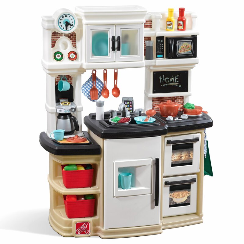 Brown/White Great Gourmet Kitchen Set