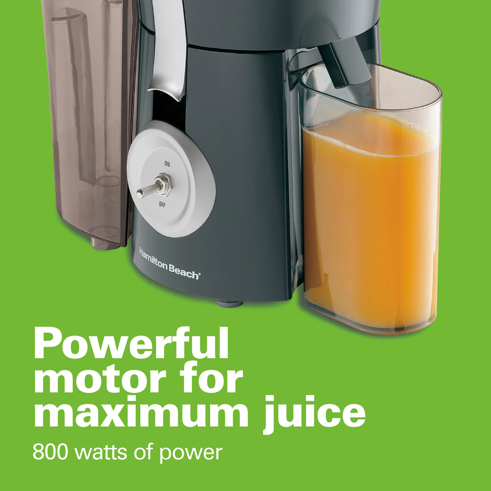 Hamilton Beach Big Mouth 800w Powerful Motor Juice Extractor | Model# 67650H