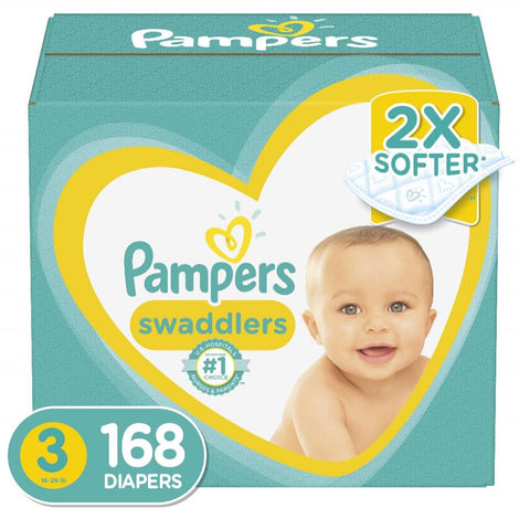 Pampers Swaddlers Diapers Size 7 44 Count