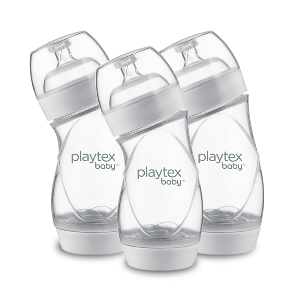 Playtex Baby VentAire Complete Tummy Comfort Baby Bottles, 9 oz, 3 pk