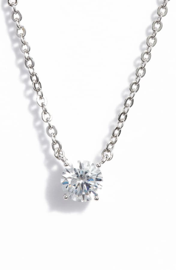 Cubic Zirconia Pendant Necklace