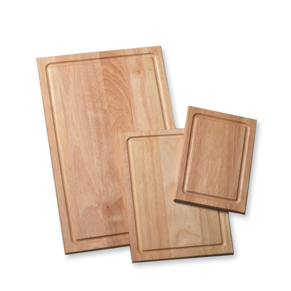 Farberware Three Piece Wood Utility Cutting Board Set