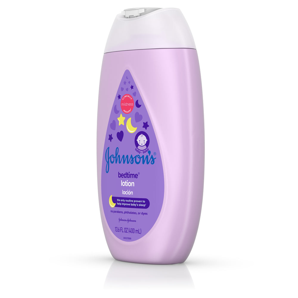 Johnson's Bedtime Baby Lotion with NaturalCalm Aromas, 13.6 fl oz