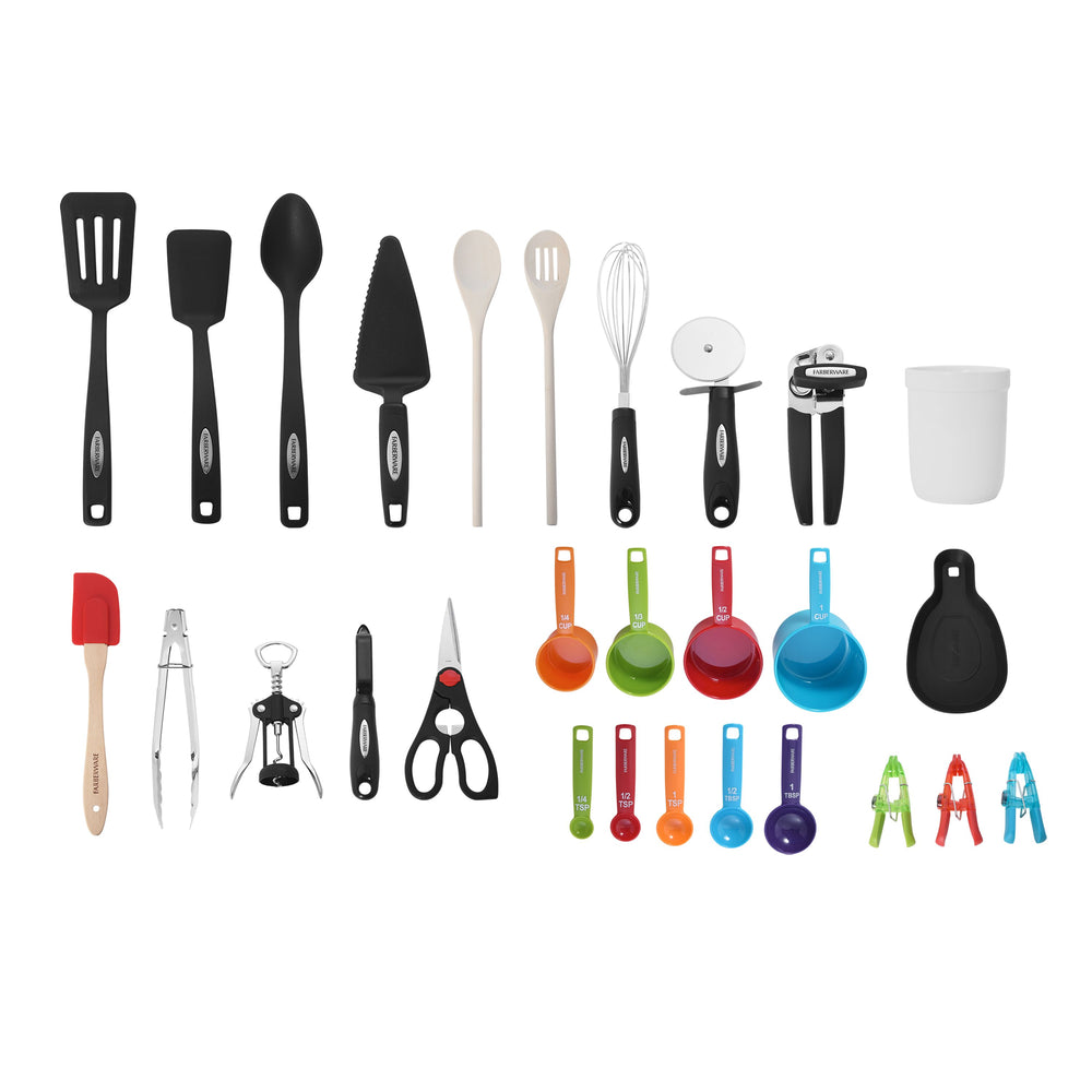 Farberware Kitchen Utensil & Gadget Set, 28 Pieces