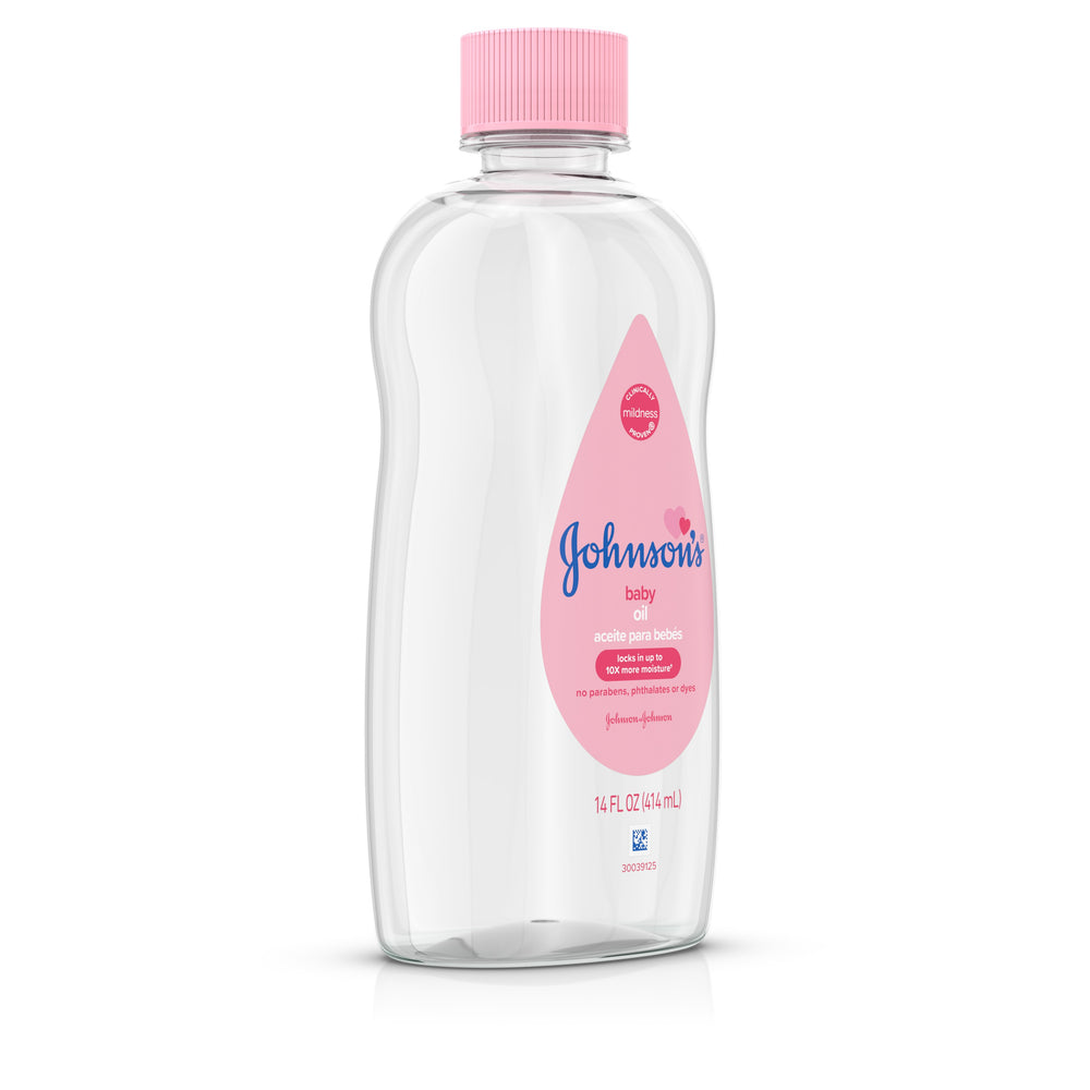 Johnson's Pure Baby Mineral Oil, Original, 14 fl oz