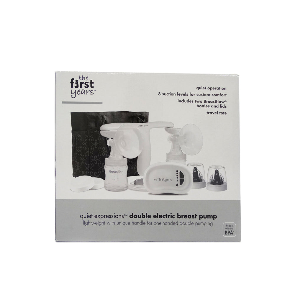 The First Years Quiet Expressions Double Electric Breast Pump