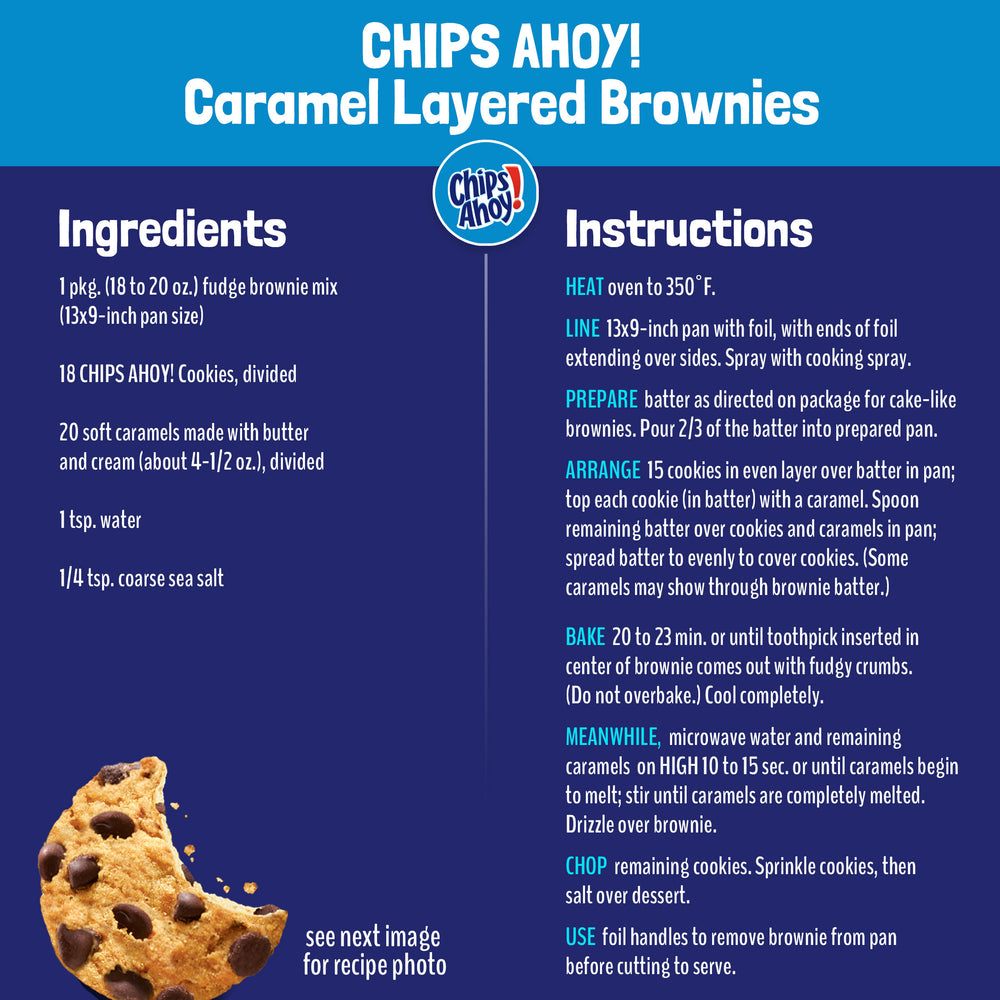 CHIPS AHOY! Original Chocolate Chip Cookies, Party Size, 25.3 oz