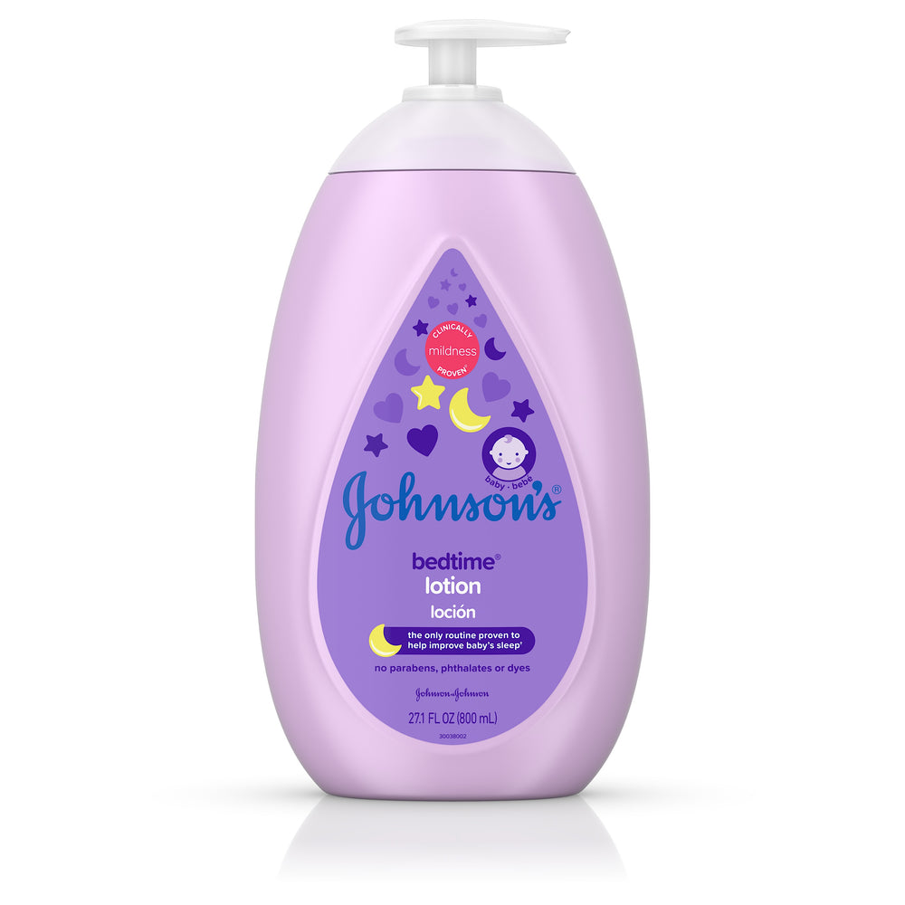 Johnson's Bedtime Baby Lotion with NaturalCalm Aromas, 27.1 fl oz