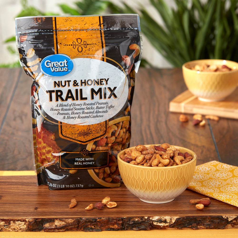 Great Value Nut & Honey Trail Mix, 26 Oz