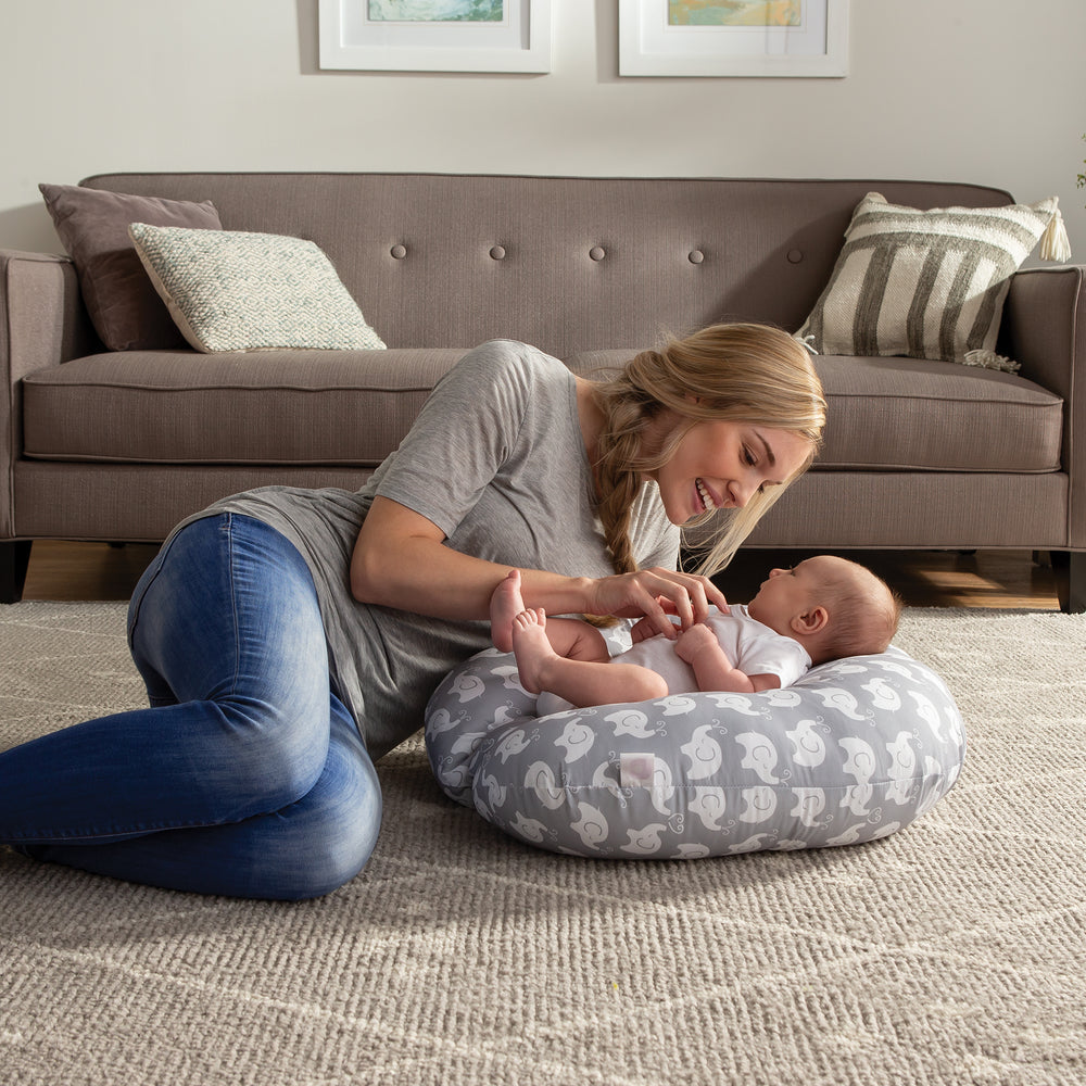 Boppy® Baby Original Newborn Lounger, Elephant Love