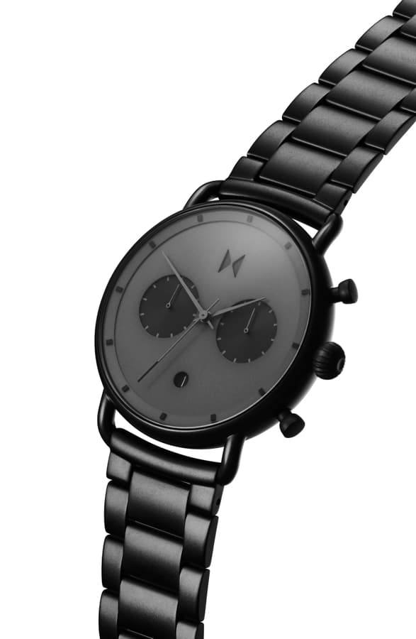 Blacktop Bracelet Watch, 47mm