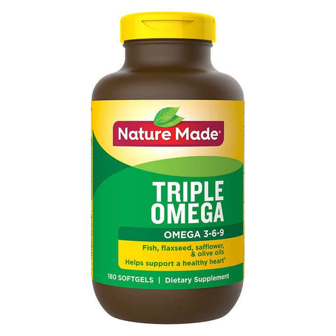 Nature Made Triple Omega, 180 Softgels