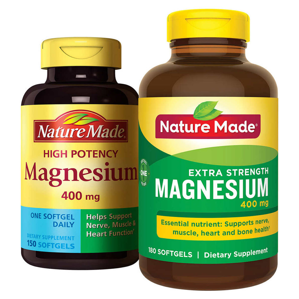 Nature Made Extra Strength Magnesium 400 mg., 180 Softgels