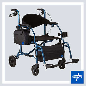 Excel Translator Rolling Walker/Wheelchair by Medline