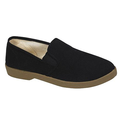 Men's Canvas Slipon - Black